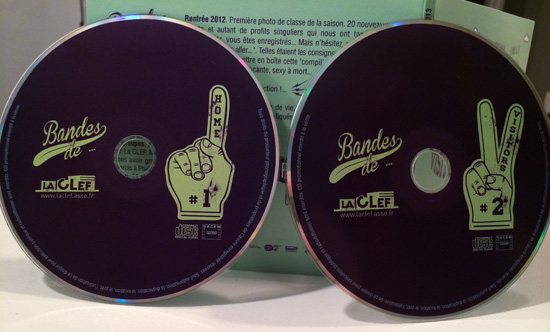 Pochette CD « Bandes de… »