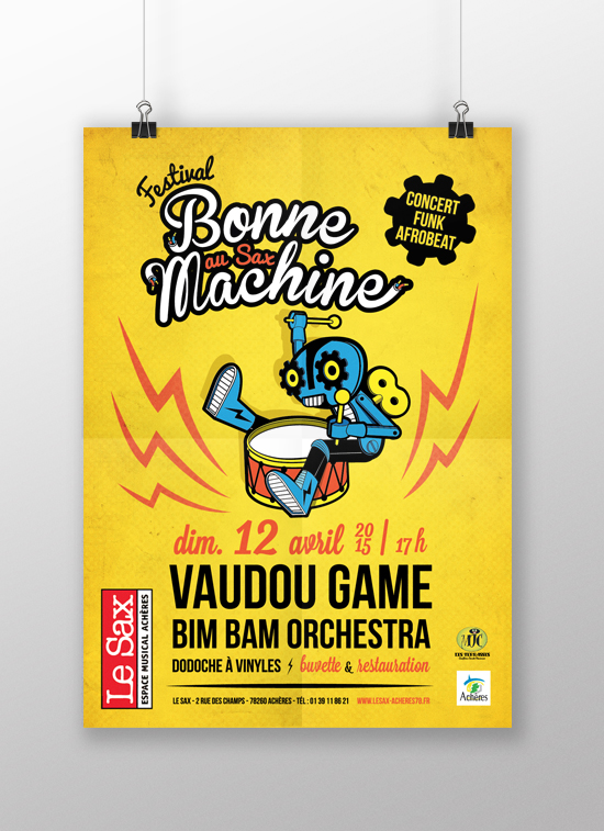 Visuel Festival Bonne Machine 2015